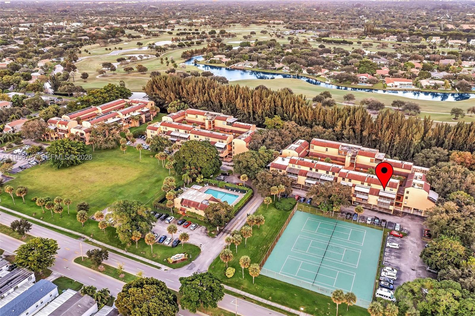 400 Commodore Drive, Unit 215 Plantation, FL 33325 - Photo 5 of 30 an aerial view of residential houses with outdoor space