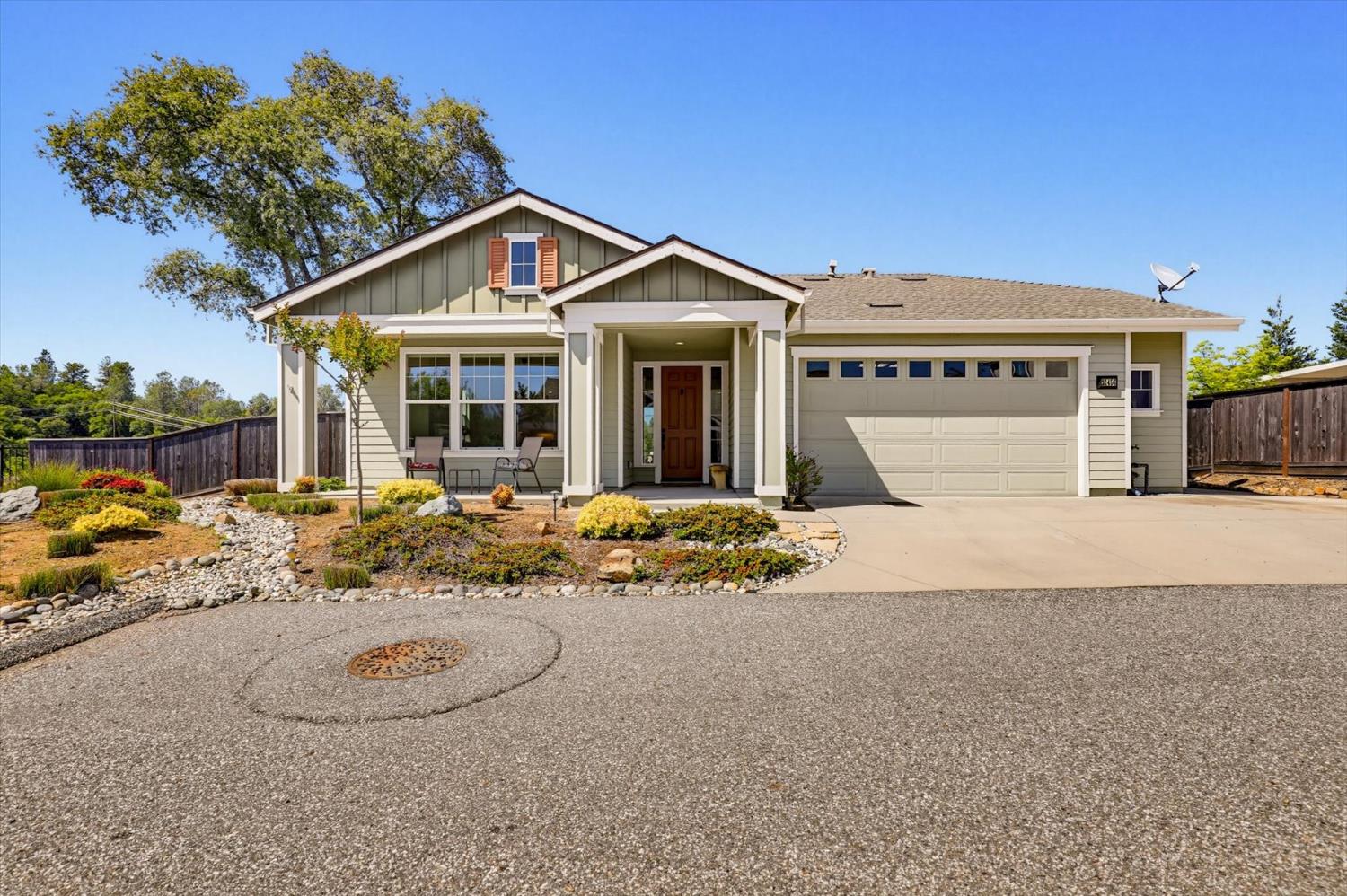 21456 Rucker Court Grass Valley, CA 95949 - Photo 68 of 74 a front view of a house with a yard