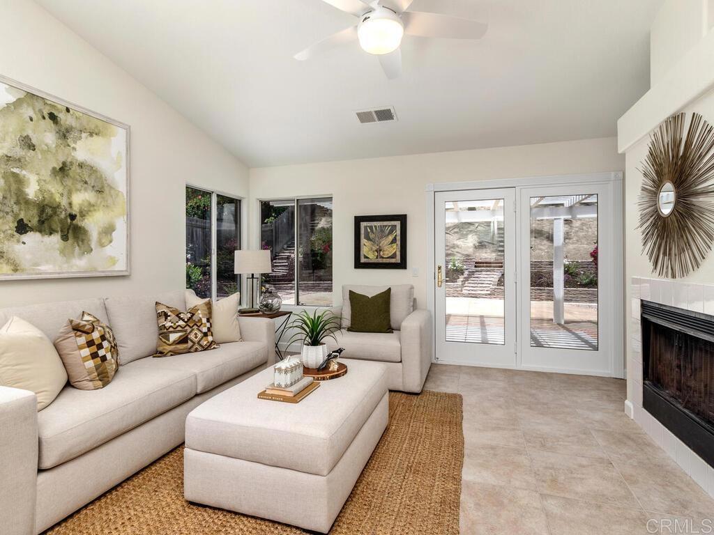 1219 Sunglow Drive Oceanside, CA 92056 - Photo 13 of 40 The Family Room has beautiful views of the Backyard