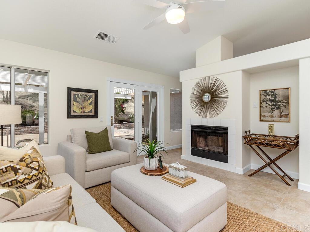 1219 Sunglow Drive Oceanside, CA 92056 - Photo 14 of 40 The Family Room shares the 2-sided fireplace with the Living Room.