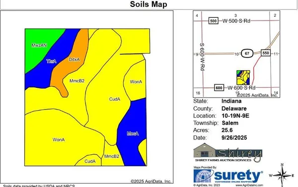 $275,000 | 9313 South Moody, Daleville, IN 47334