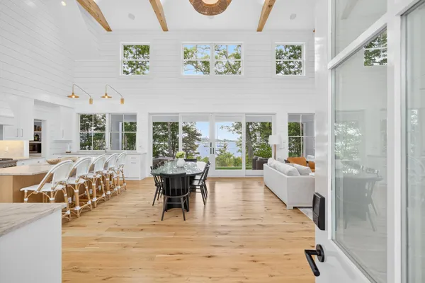 a stove top oven sitting inside of a kitchen