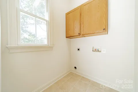 a view of a small space with window