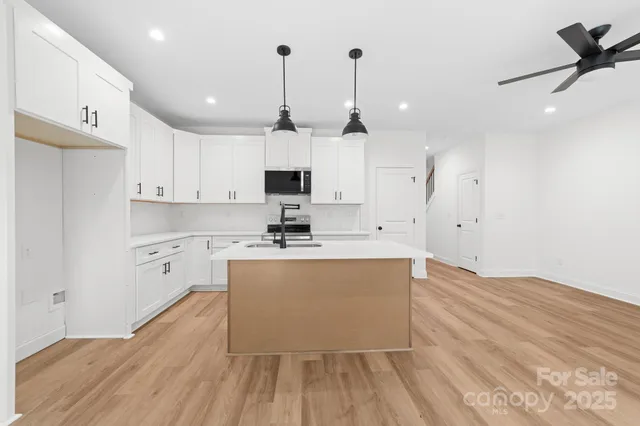 a table with a potted plant on it
