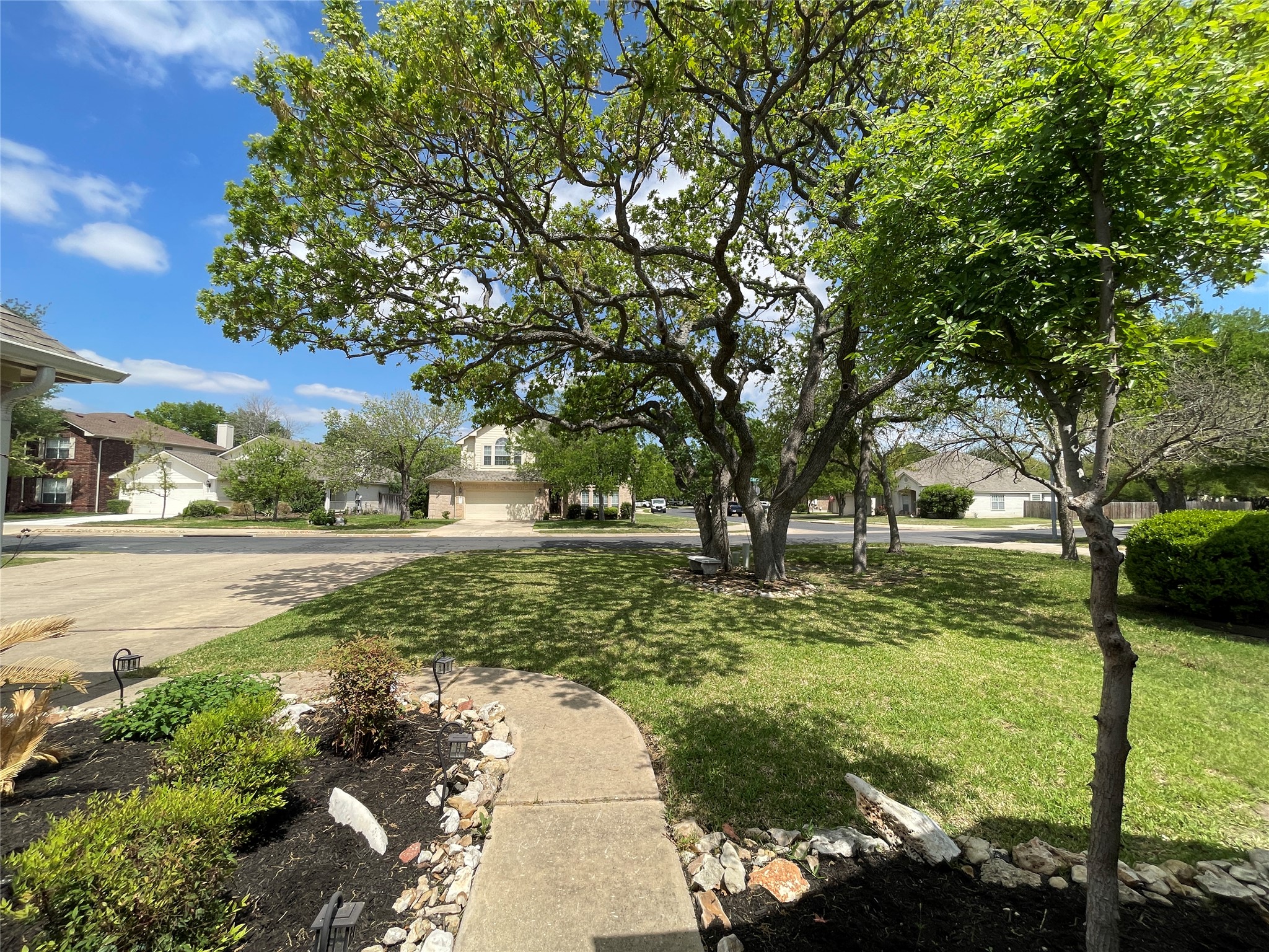 3023 Bent Tree Loop Round Rock, TX 78681 - Photo 2 of 18 View of grassy yard with a residential view