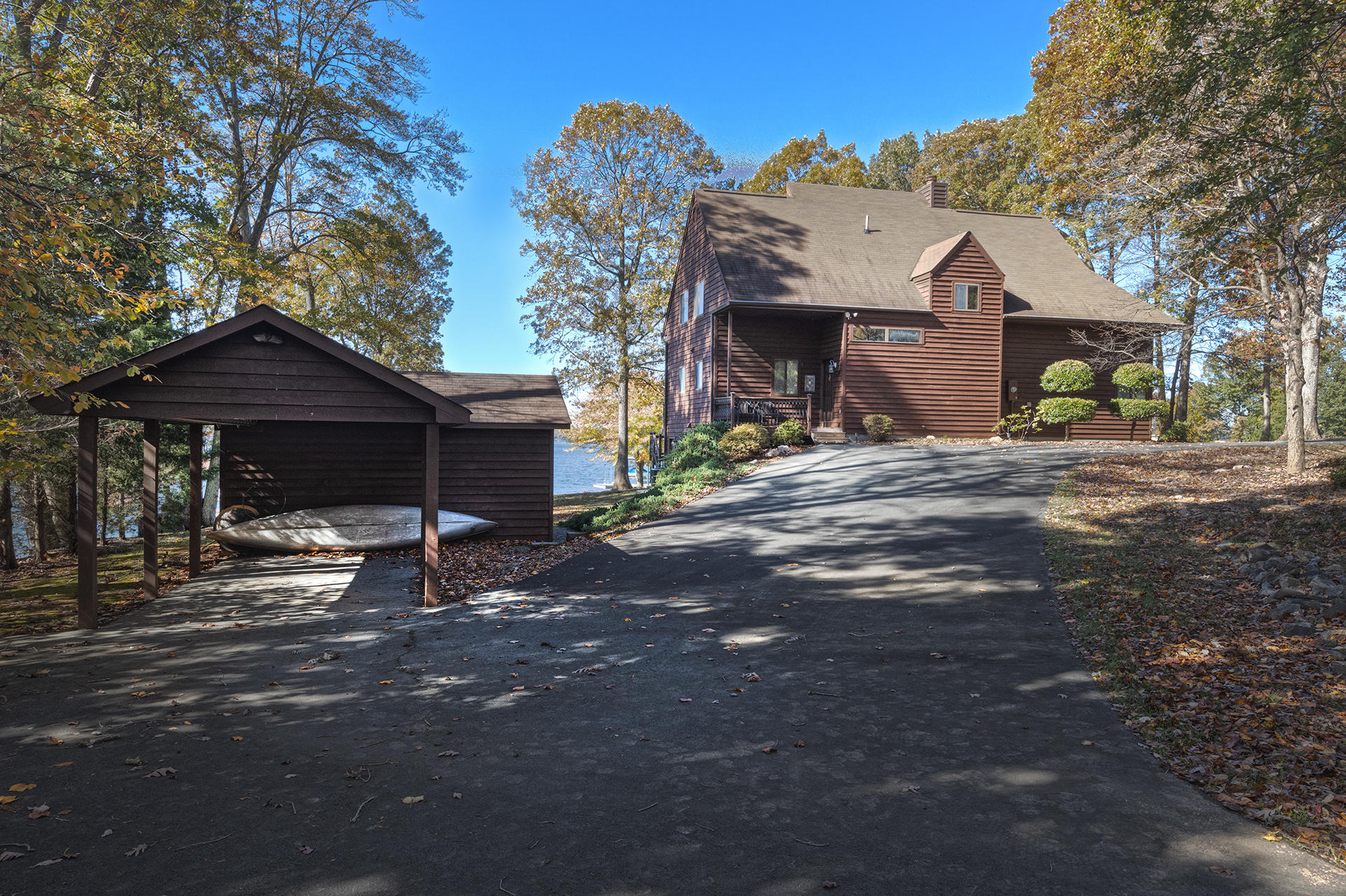 71 Penhook Point Penhook, VA 24137 - Photo 2 of 30 Home from driveway