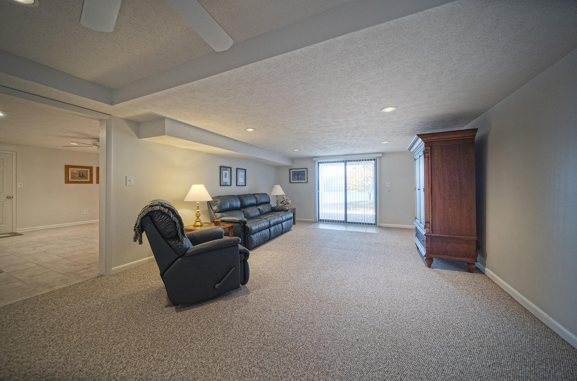 71 Penhook Point Penhook, VA 24137 - Photo 24 of 30 Family room with walk out