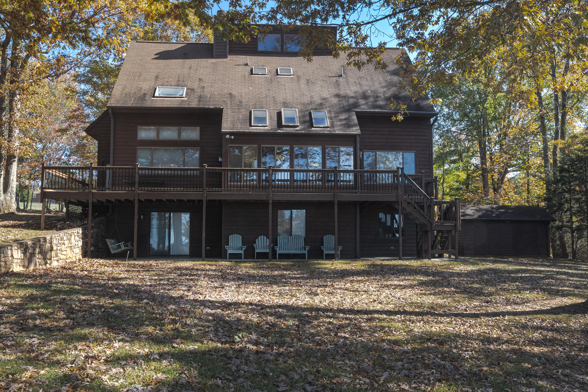71 Penhook Point Penhook, VA 24137 - Photo 27 of 30 Lake side of home