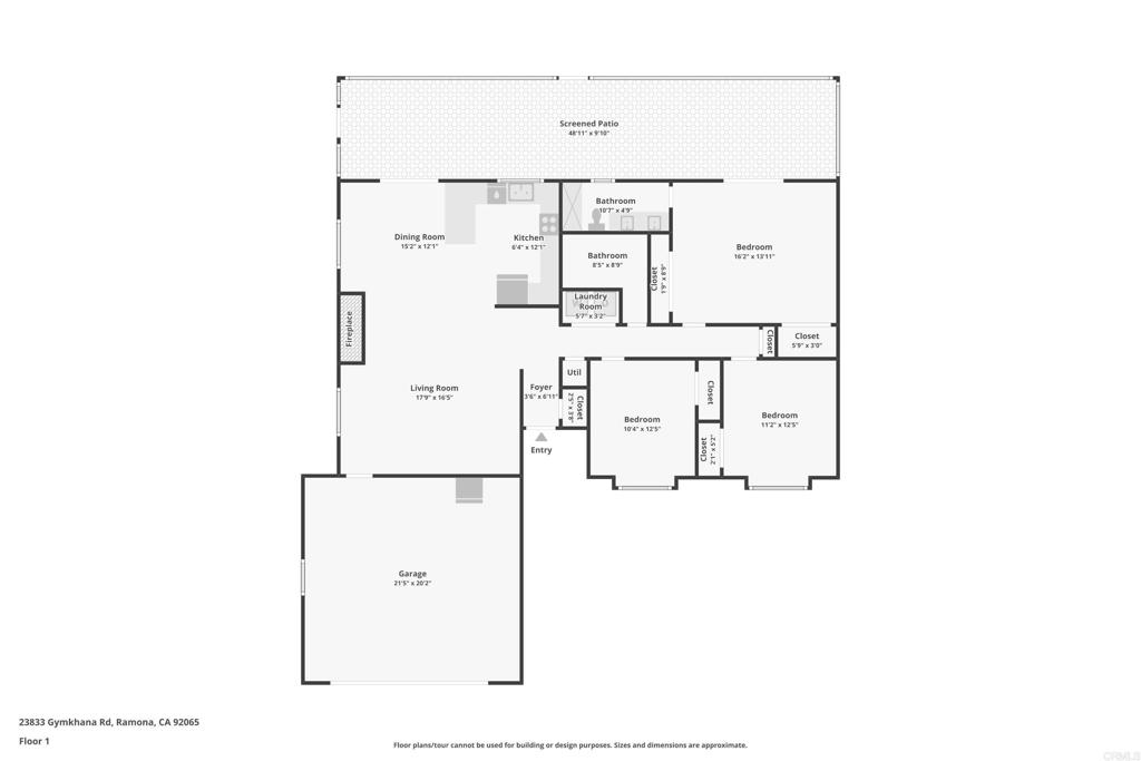 23833 Gymkhana Road Ramona, CA 92065 - Photo 29 of 29 a picture of floor plan