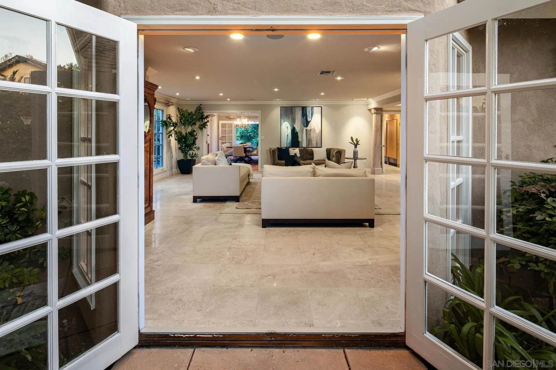 8491 Cliffridge Lane La Jolla, CA 92037 - Photo 14 of 38 a view of kitchen with furniture and large window