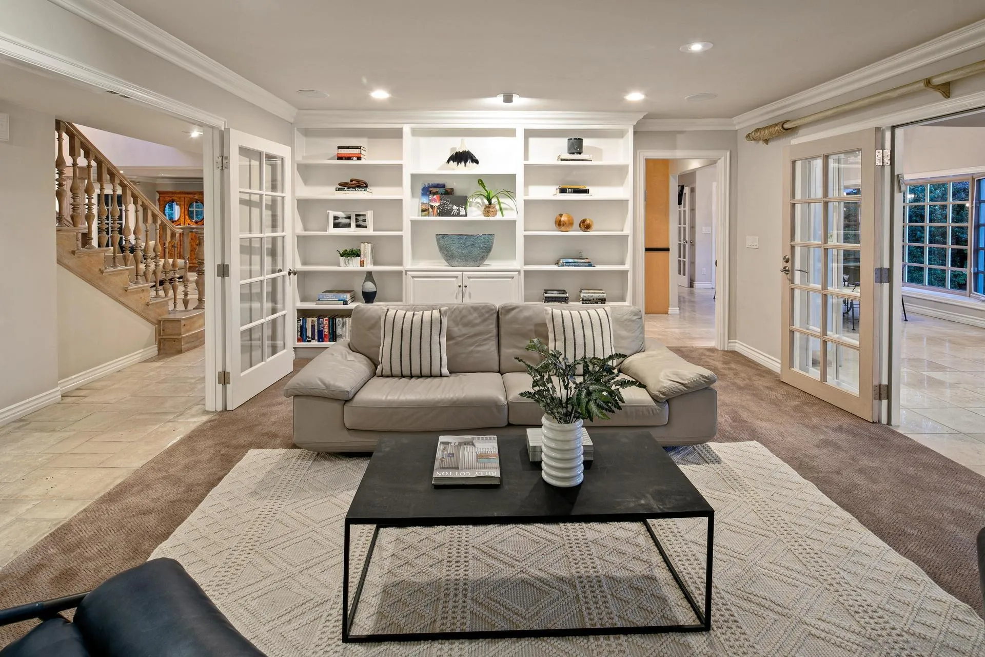 8491 Cliffridge Lane La Jolla, CA 92037 - Photo 17 of 38 a living room with furniture and a rug