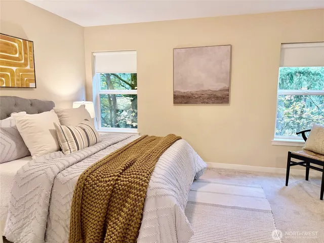 a view of balcony with furniture