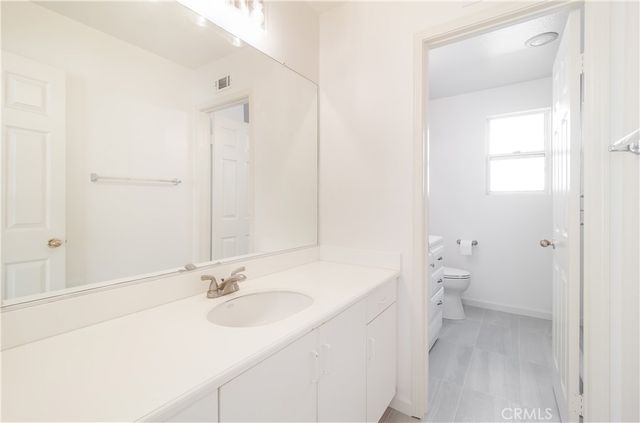 a bathroom with a sink and a toilet
