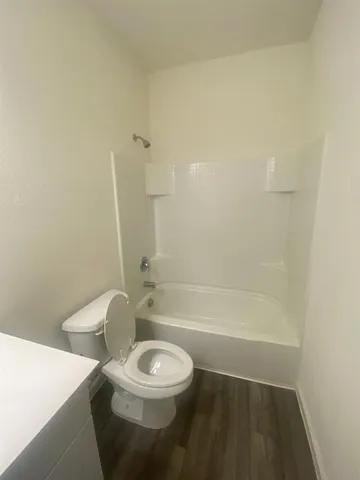 view of a room with door