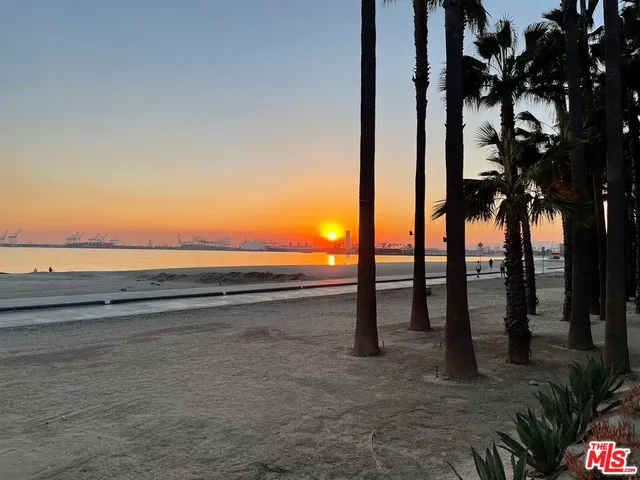 a view of an ocean beach