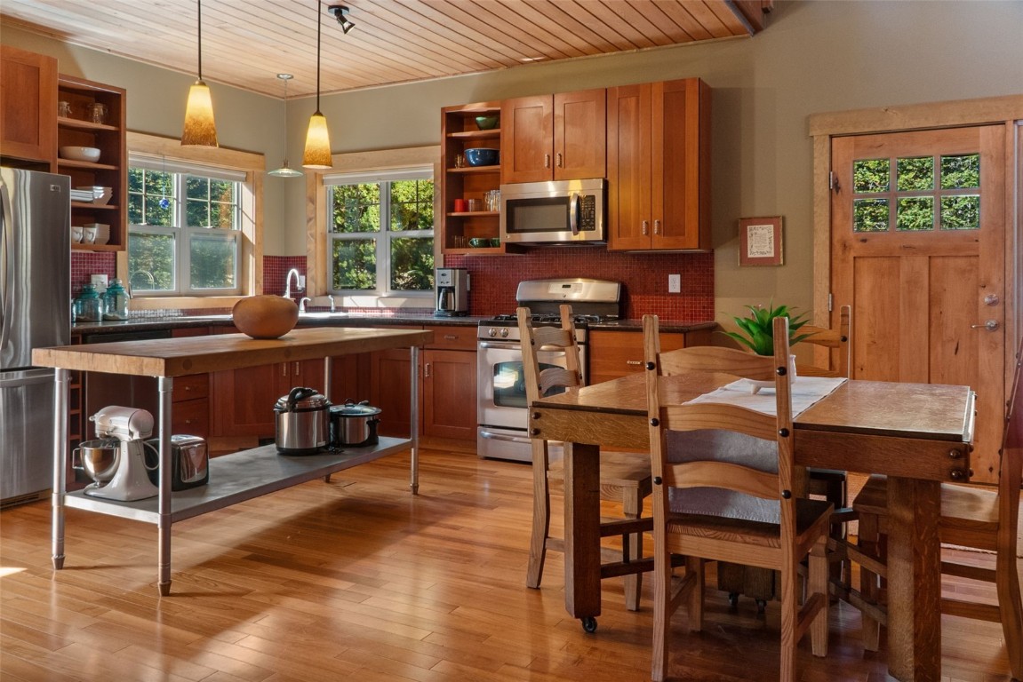44 Gold Trail Circle Fairplay, CO 80440 - Photo 11 of 40 a view of a dining room with furniture window and outside view