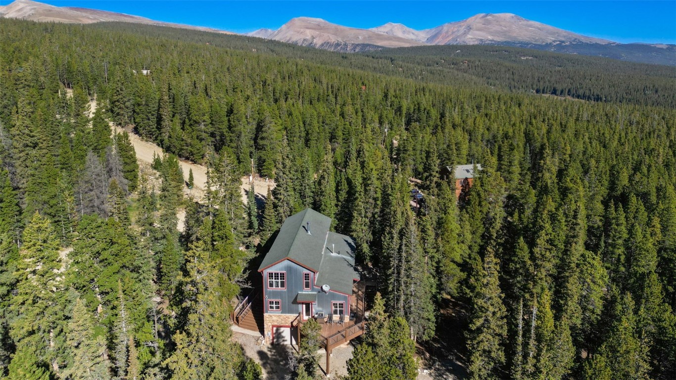 44 Gold Trail Circle Fairplay, CO 80440 - Photo 23 of 40 a view of a city with lush green forest