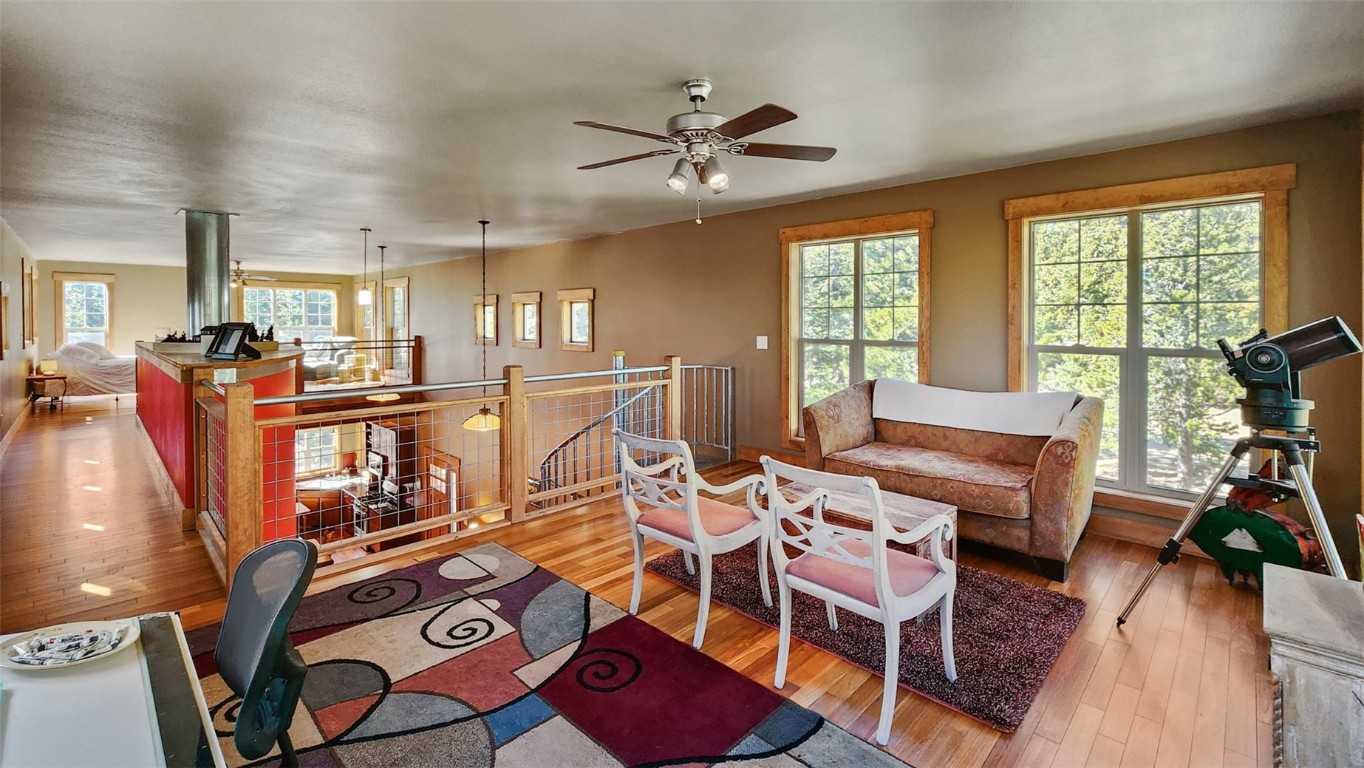 44 Gold Trail Circle Fairplay, CO 80440 - Photo 30 of 40 a living room with furniture and wooden floor