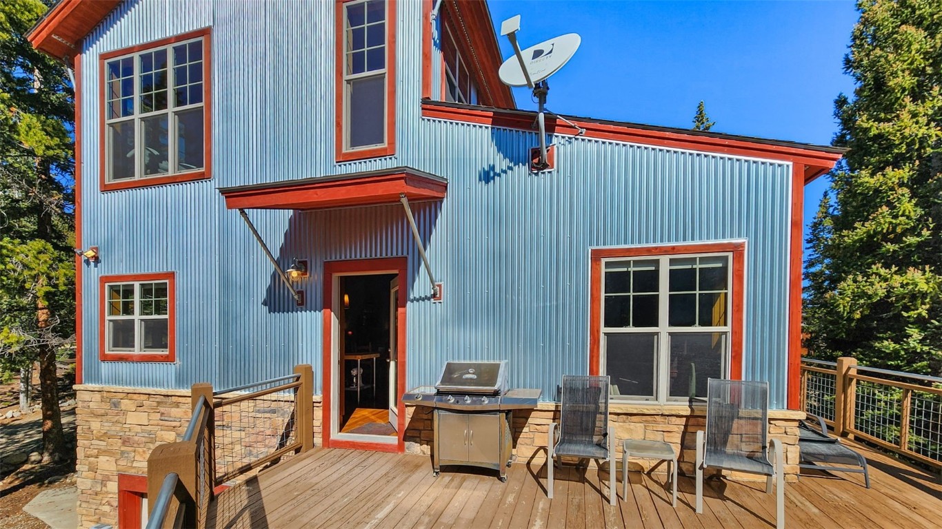 44 Gold Trail Circle Fairplay, CO 80440 - Photo 8 of 40 front view of a house with a balcony