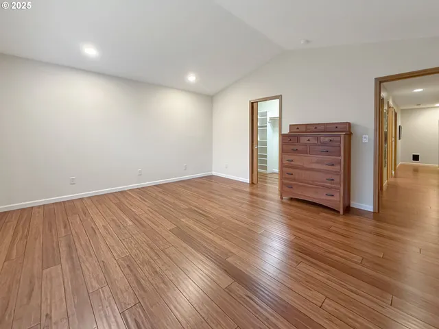 wooden floor in an empty room