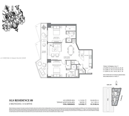 $5,850 | 1300 South Miami Avenue, Unit 2109, Miami, FL 33130