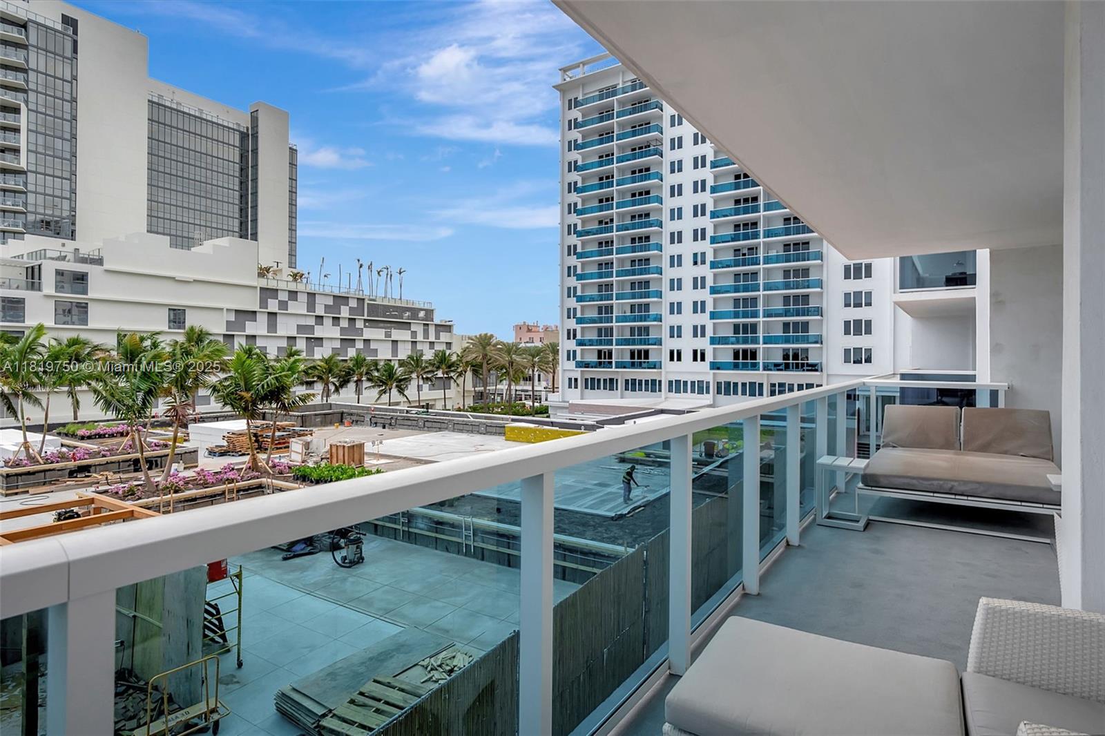 2301 Collins Avenue, Unit 307 Miami Beach, FL 33139 - Photo 17 of 17 a view of balcony with outdoor seating