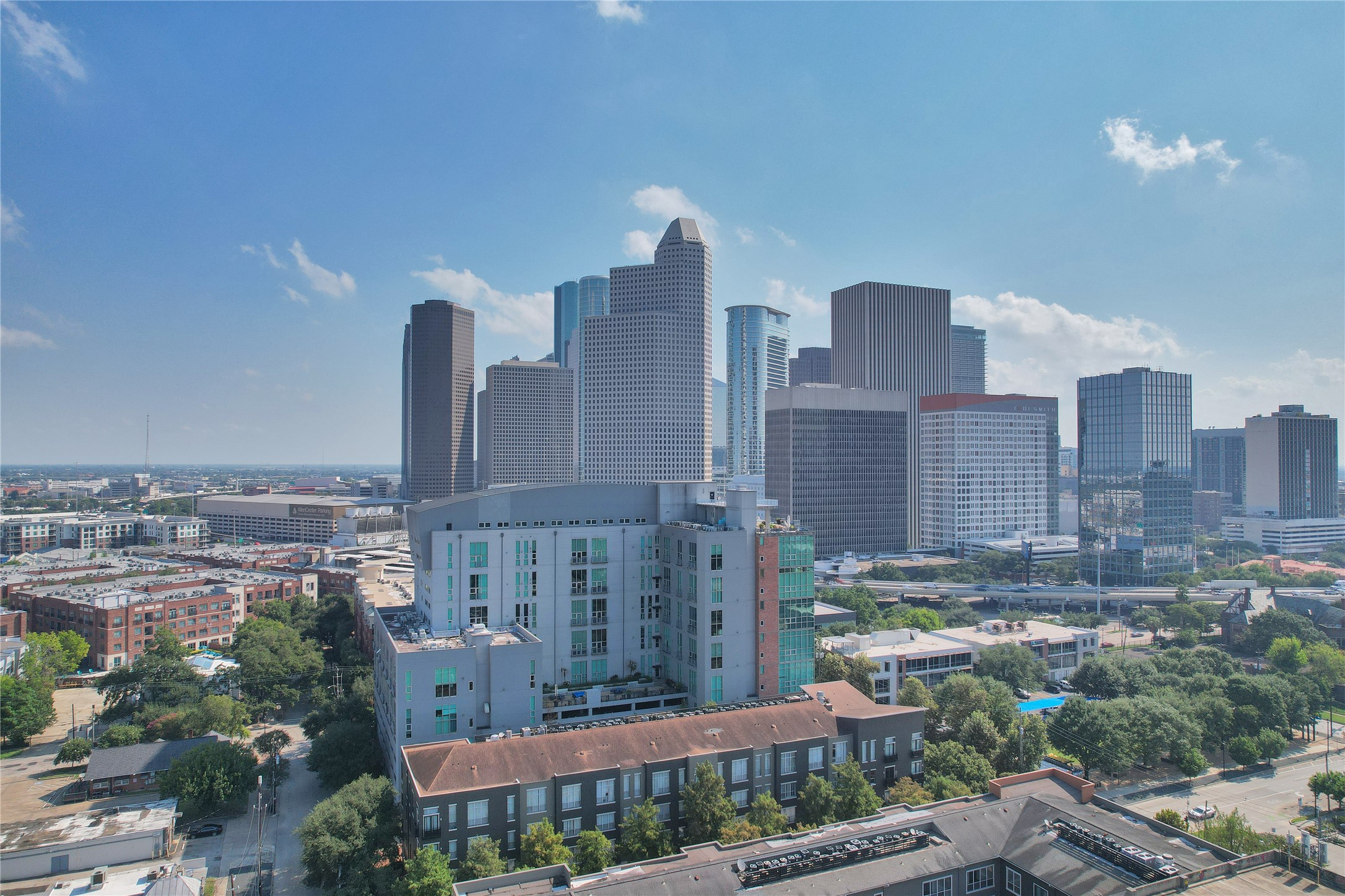 2000 Bagby Street, Unit 2401 Houston, TX 77002 - Photo 35 of 38 a view of a city with tall buildings