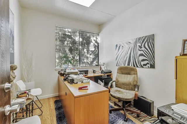 a room with storage and utility