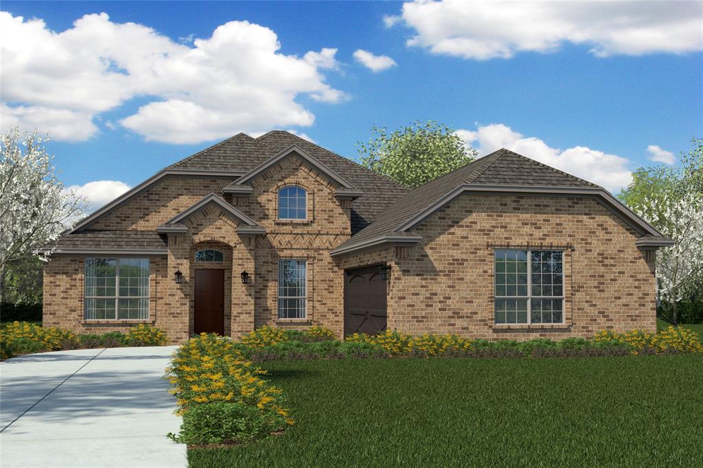 3707 Walnut Rdg Drive Midlothian, TX 76065 - Photo 1 of 1 front view of a house with a garden
