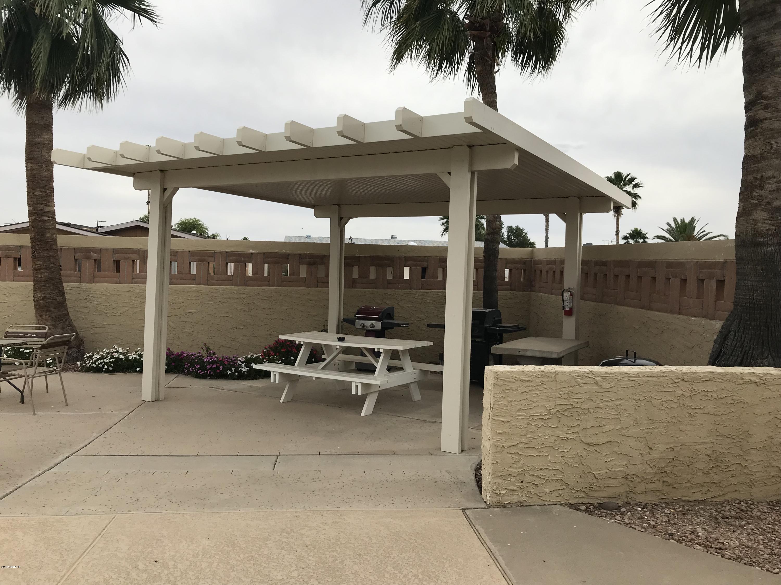 3500 South Tomahawk Road, Unit 204 Apache Junction, AZ 85119 - Photo 41 of 46 BBQ and Picnic table Apache East Estates