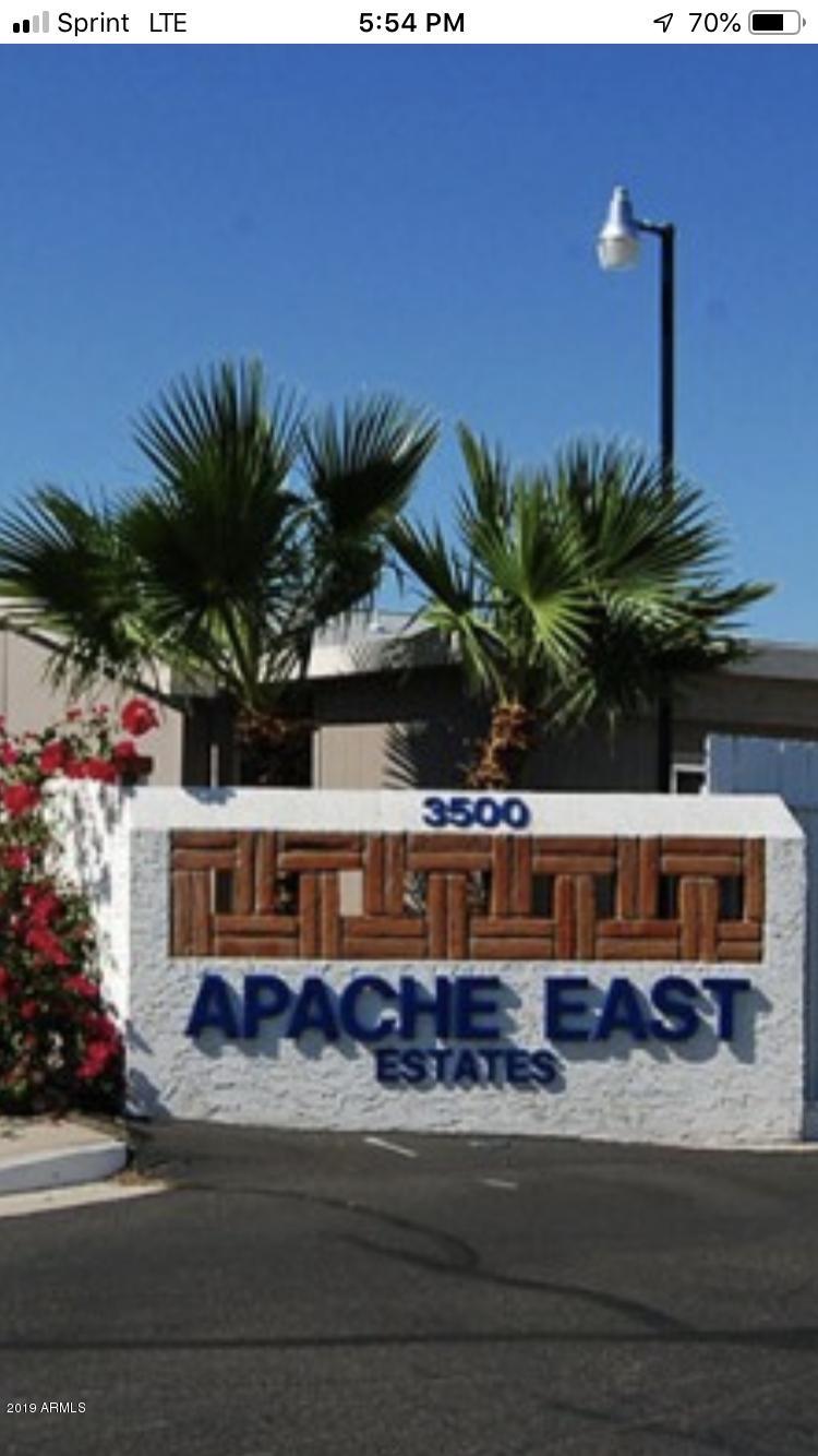 3500 South Tomahawk Road, Unit 204 Apache Junction, AZ 85119 - Photo 45 of 46 Entrance Apache East