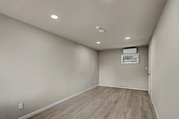 a view of empty room