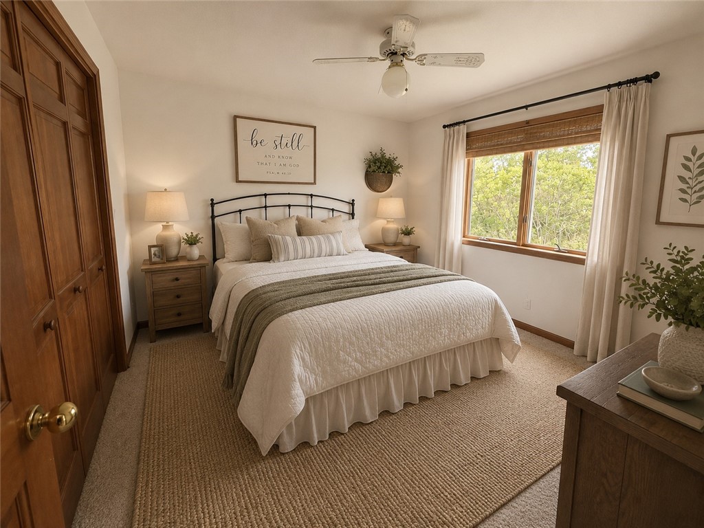 4739 South Ayers Road Newstead, NY 14001 - Photo 34 of 50 1st bedroom virtually staged