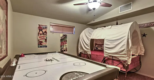 a view of entryway with furniture and screen