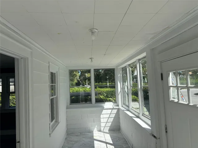 a view of a porch