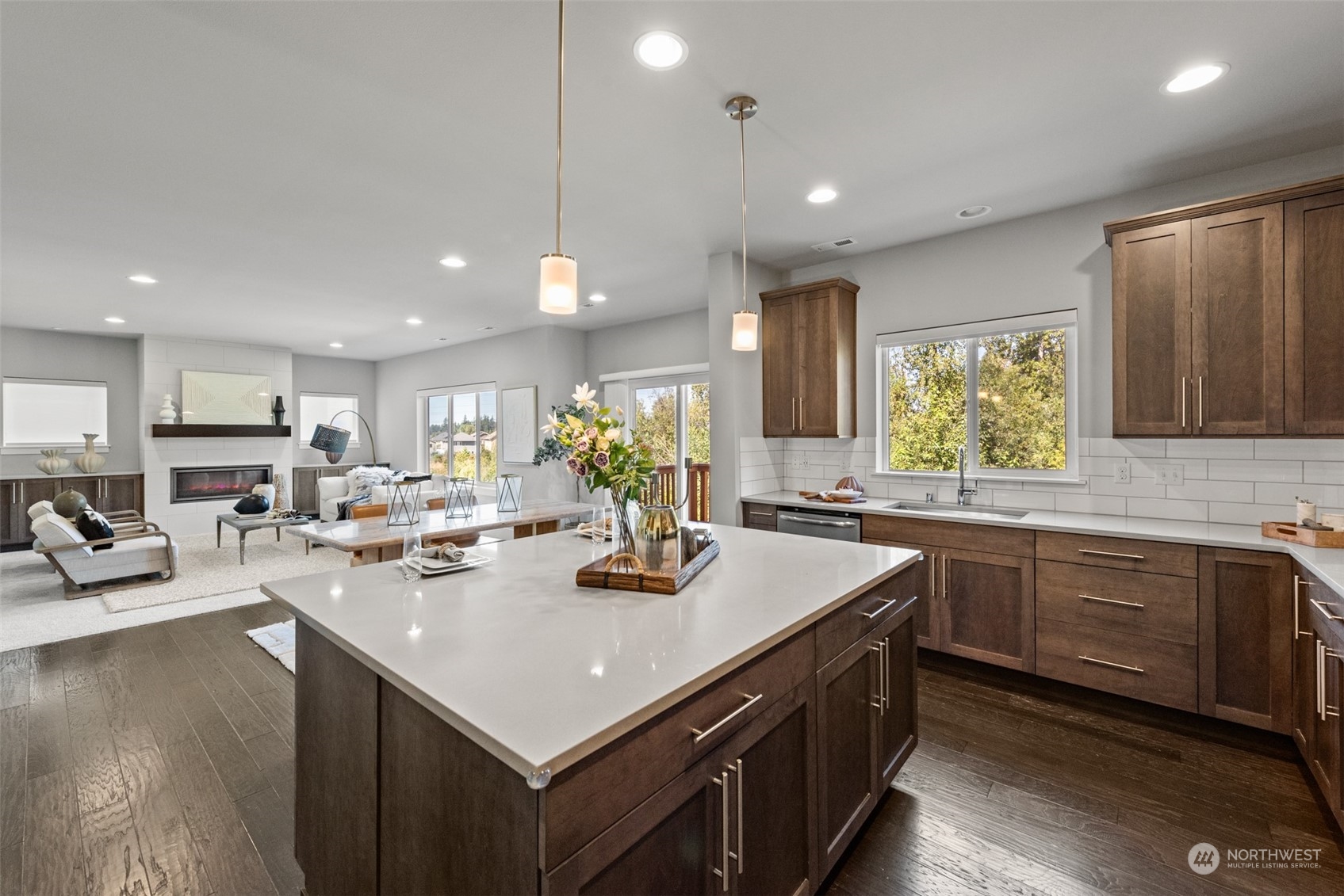 21314 43rd Drive Southeast Bothell, WA 98021 - Photo 12 of 38 a kitchen with a sink appliances and cabinets