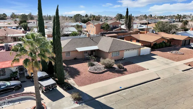 an aerial view of a city with lots of residential buildings