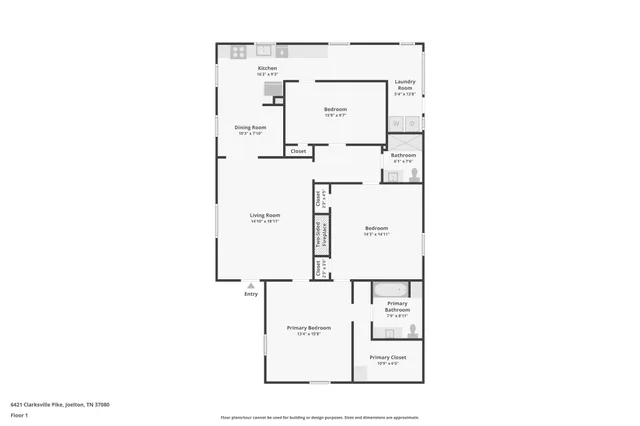 $542,900 | 6421 Clarksville Pike, Joelton, TN 37080