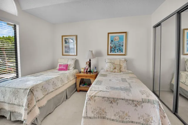 a view of a golf course with a lake