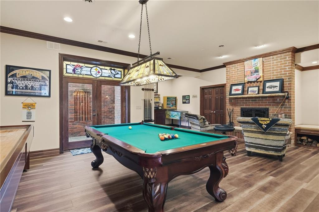 1653 Chapel Ridge Mars, PA 16046 - Photo 29 of 50 a room with furniture pool table and windows
