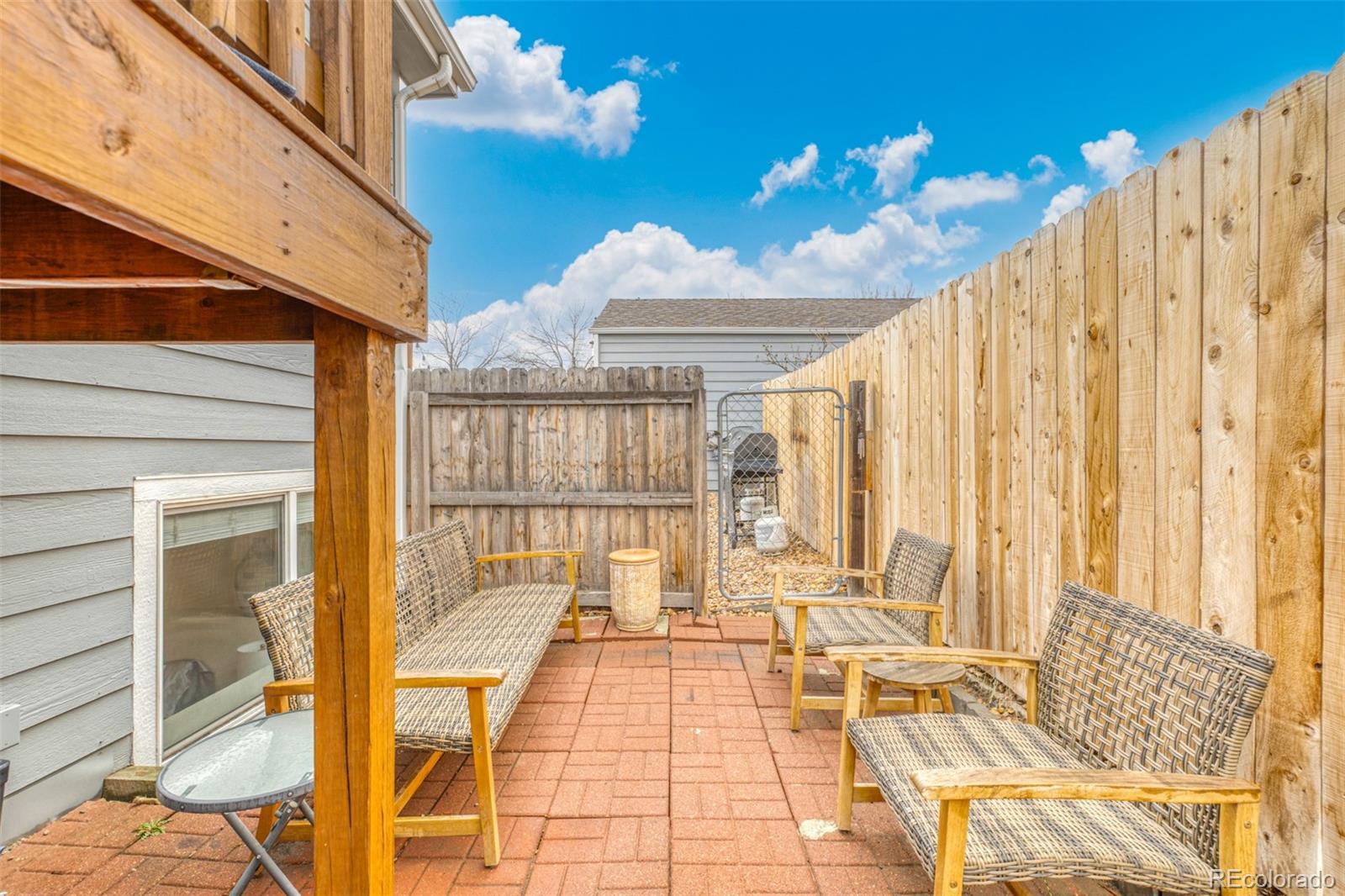 965 Wolff Street, Unit D Denver, CO 80204 - Photo 21 of 29 a view of a balcony with dining area