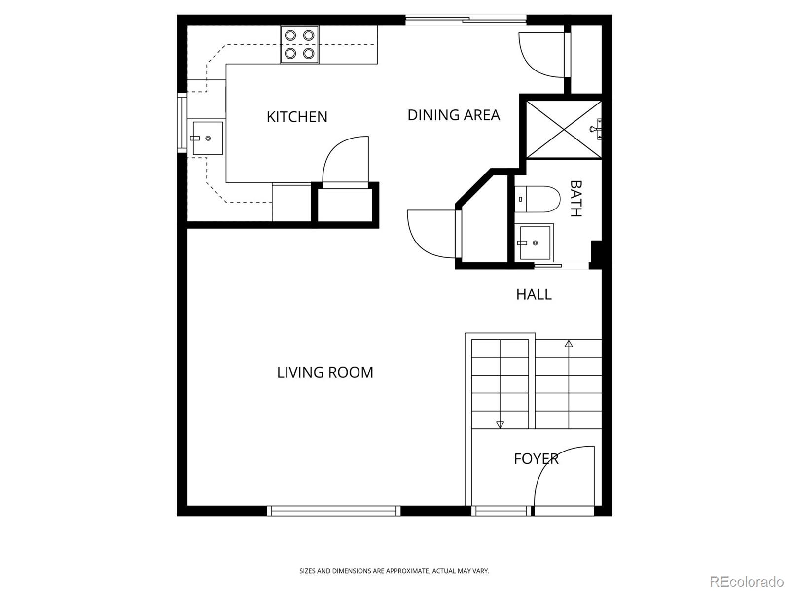 965 Wolff Street, Unit D Denver, CO 80204 - Photo 27 of 29 a picture of a bench in front of a wall