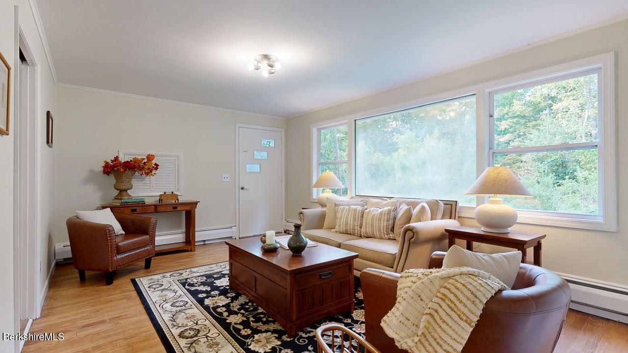 136 Sand Springs Road Williamstown, MA 01267 - Photo 2 of 24 Open concept living and dining