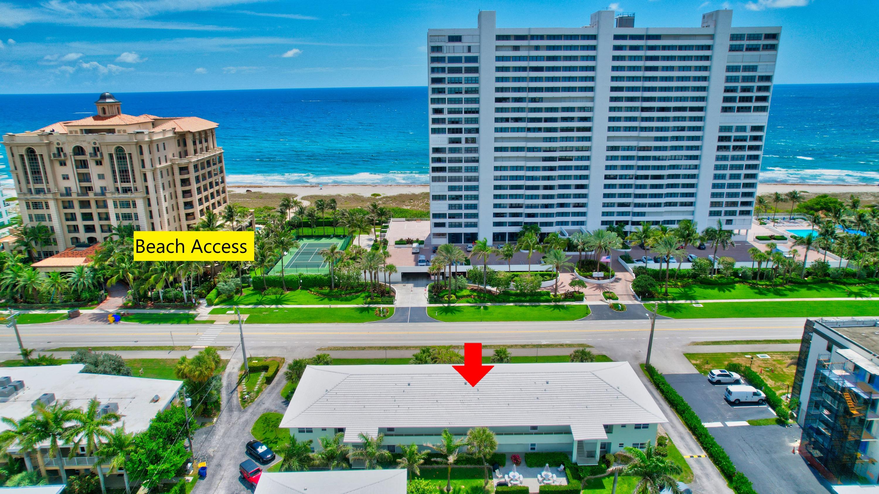 2561 South Ocean Boulevard, Unit 3 Boca Raton, FL 33432 - Photo 37 of 47 Beach Access Photo