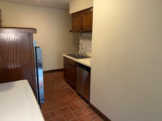 3360 West 184th Street, Unit 3W Homewood, IL 60430 - Photo 11 of 16 a hallway with washer and dryer