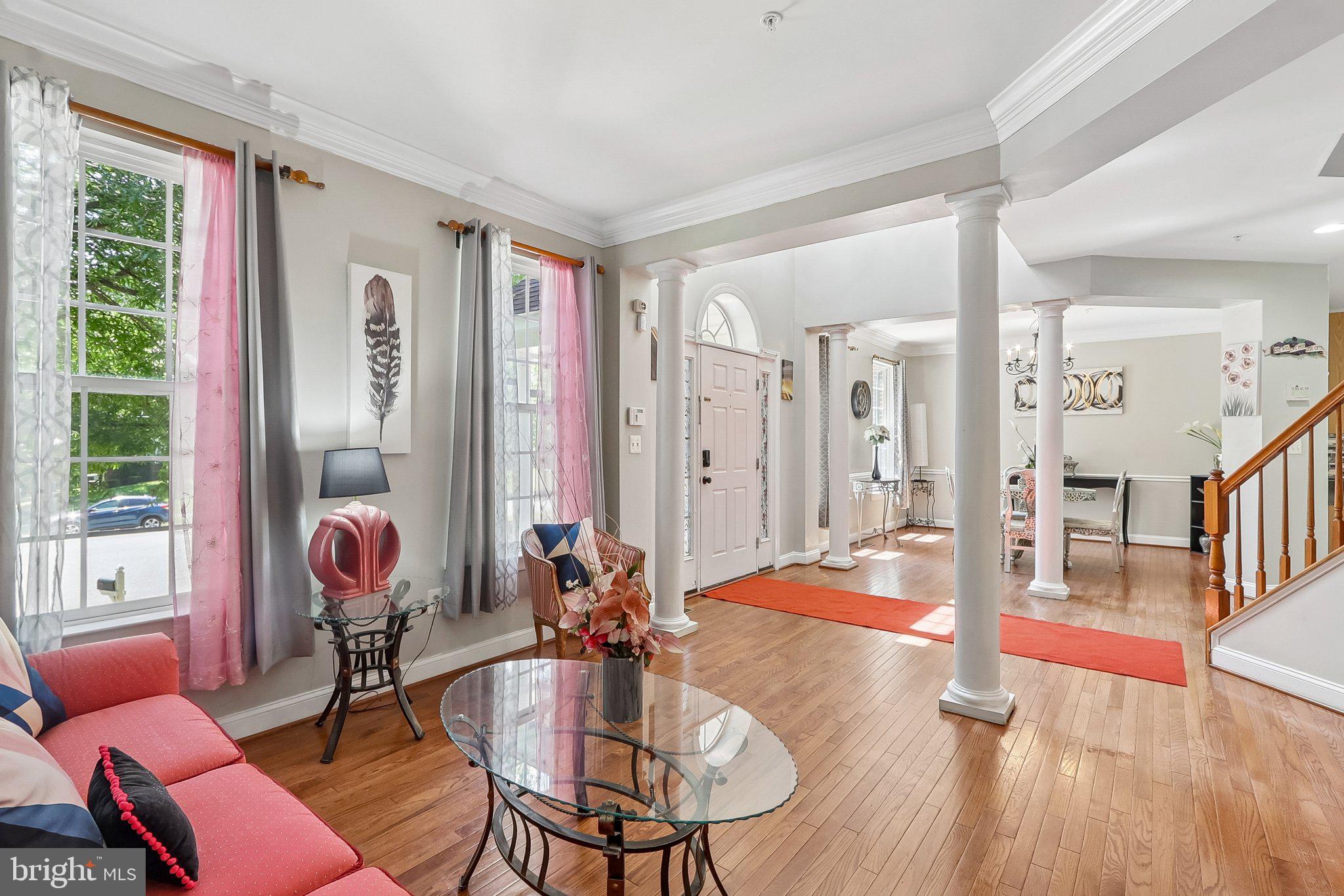 9003 Eldon Drive Clinton, MD 20735 - Photo 6 of 54 Elegant entryway with natural light.