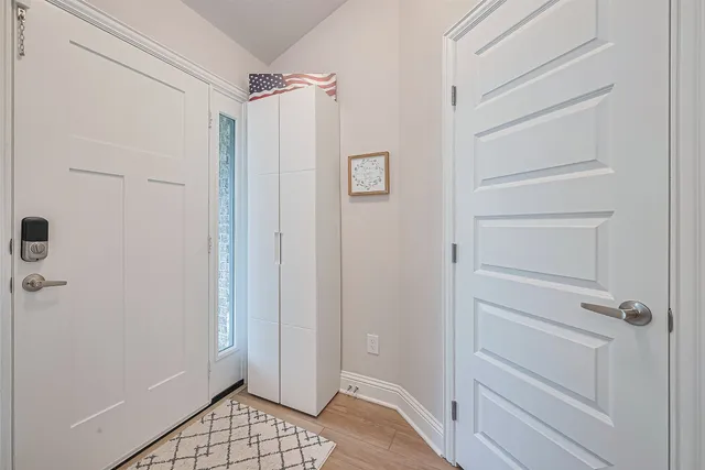 a view of walk in closet