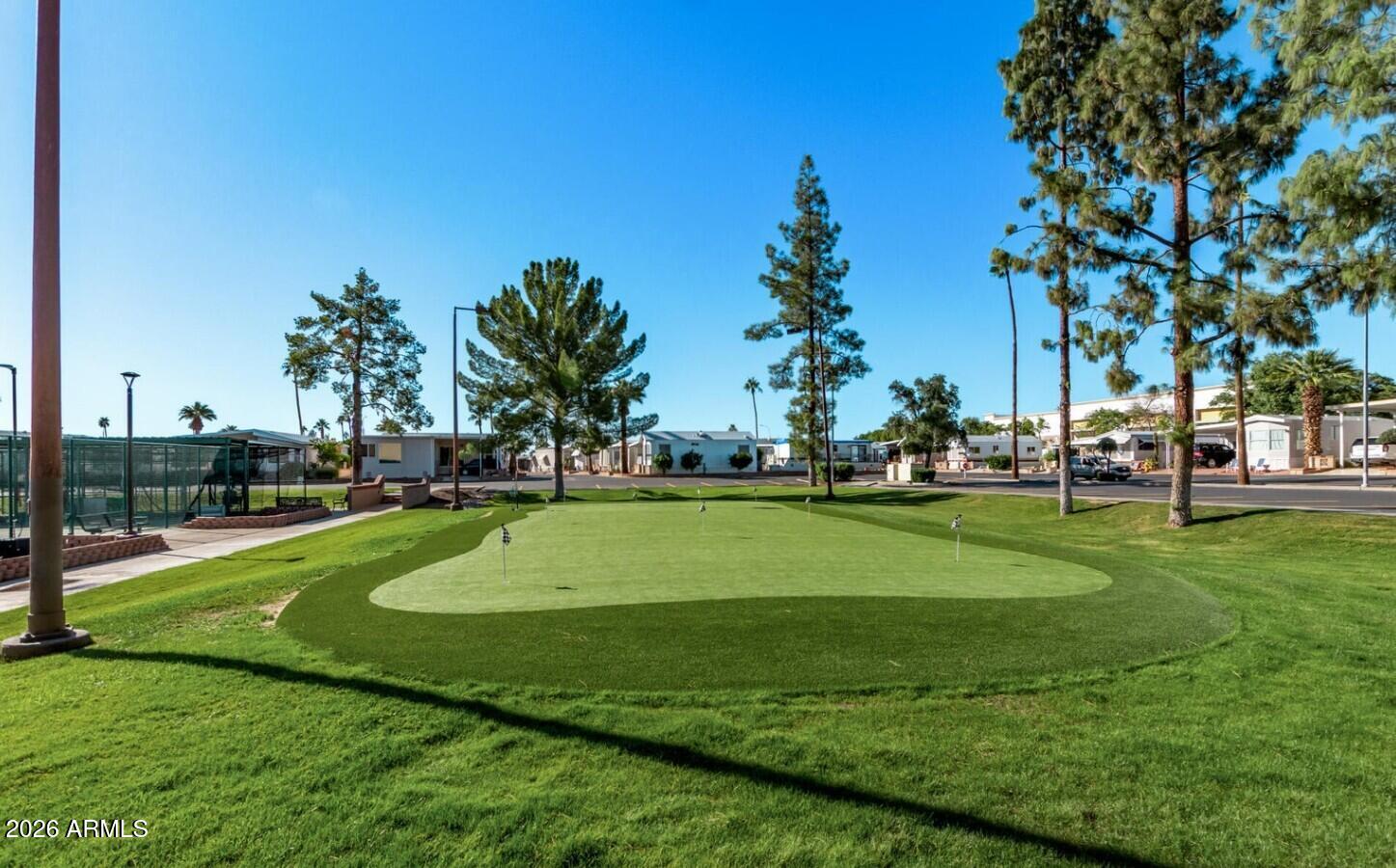 111 South Greenfield Road, Unit 90 Mesa, AZ 85206 - Photo 21 of 26 a view of a park with houses