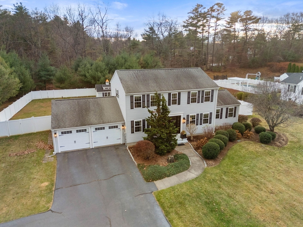 5 Cherry Brook Circle Sturbridge, MA 01566 - Photo 4 of 31 a aerial view of a house next to a yard