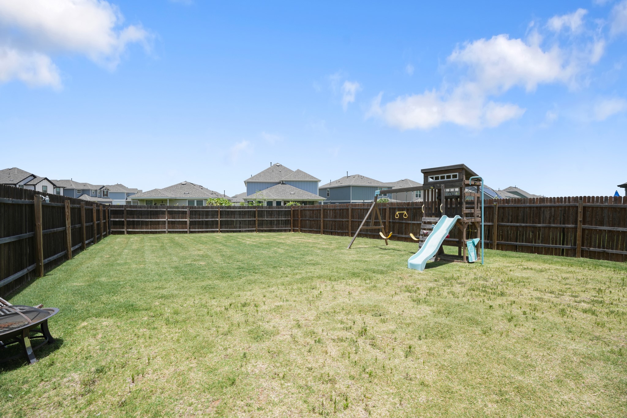 500 Pickrell Loop Georgetown, TX 78628 - Photo 28 of 29 a view of a yard with a slide